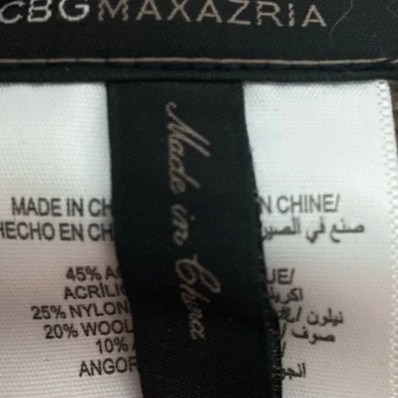 BCBG chunky belted sweater size M - Picture 2 of 7